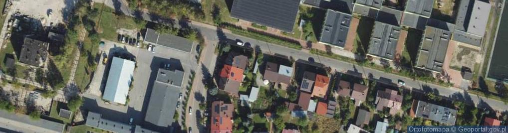 Zdjęcie satelitarne Targowa ul.