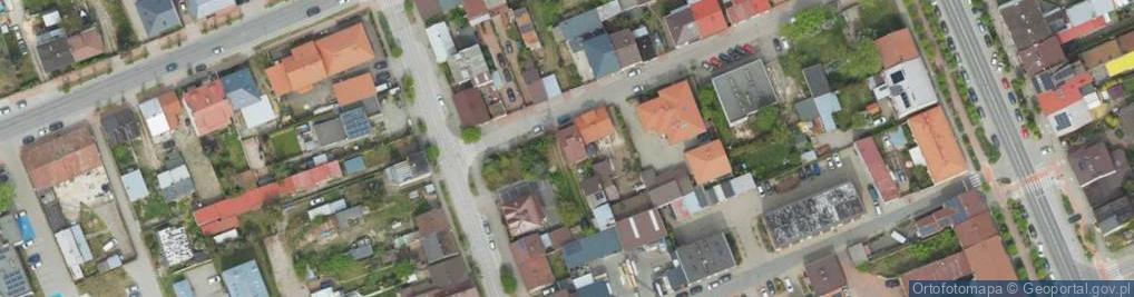 Zdjęcie satelitarne Targowa ul.