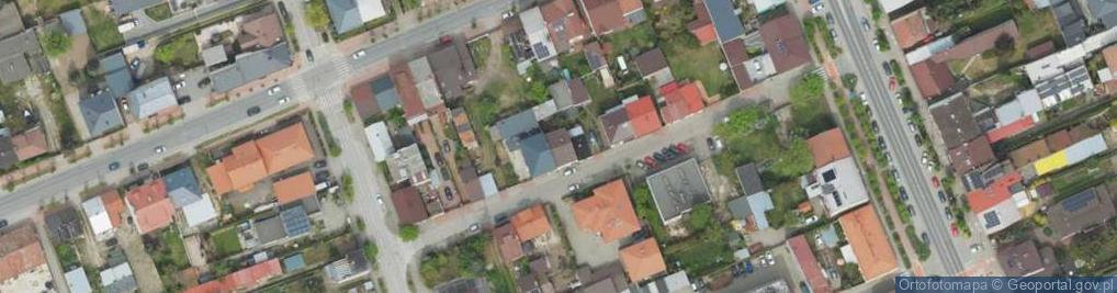 Zdjęcie satelitarne Targowa ul.