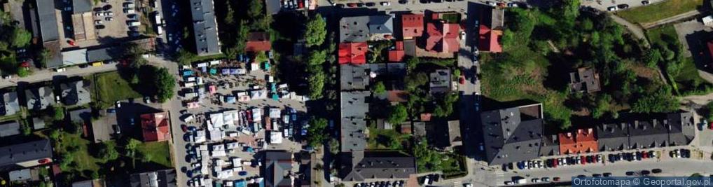 Zdjęcie satelitarne Targowa ul.