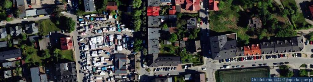 Zdjęcie satelitarne Targowa ul.