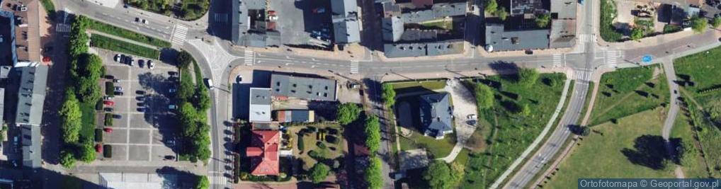 Zdjęcie satelitarne Targowa ul.