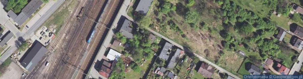 Zdjęcie satelitarne Targowa ul.