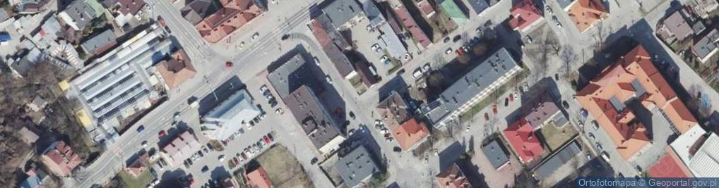 Zdjęcie satelitarne Targowa ul.