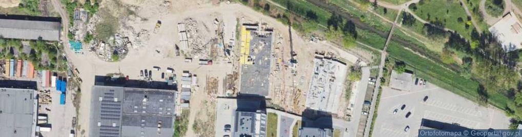 Zdjęcie satelitarne Targowa ul.