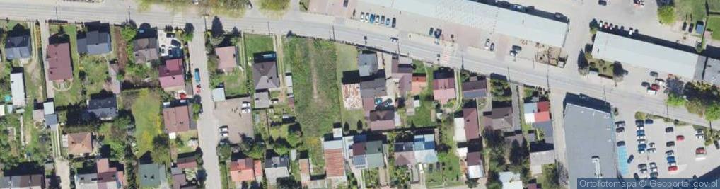 Zdjęcie satelitarne Targowa ul.