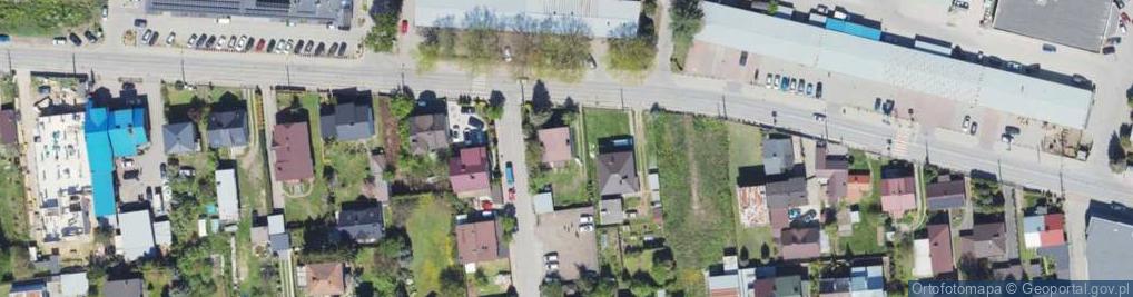 Zdjęcie satelitarne Targowa ul.