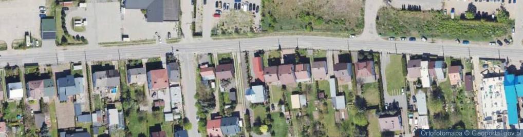 Zdjęcie satelitarne Targowa ul.