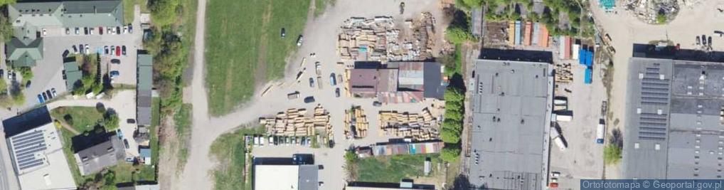 Zdjęcie satelitarne Targowa ul.