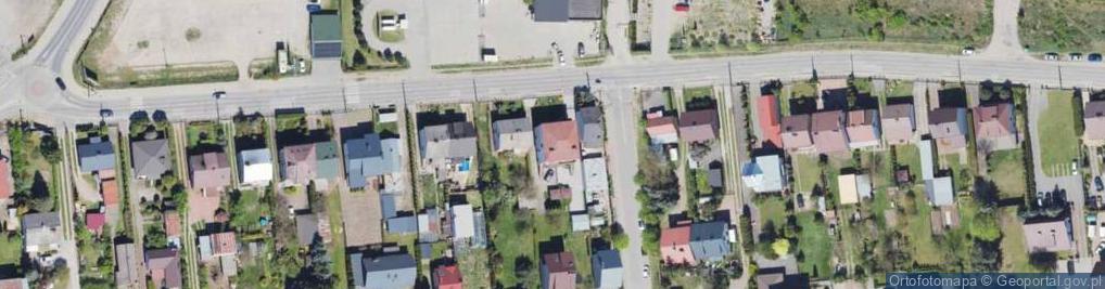 Zdjęcie satelitarne Targowa ul.