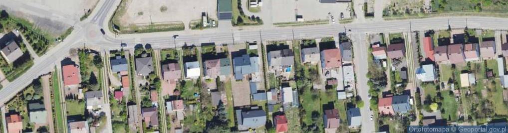 Zdjęcie satelitarne Targowa ul.