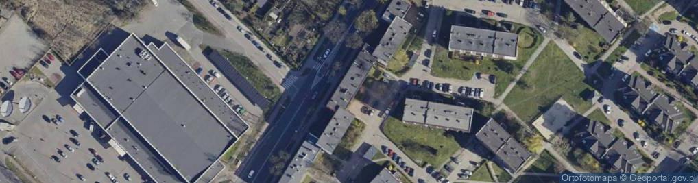 Zdjęcie satelitarne Tarnogórska ul.