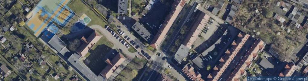 Zdjęcie satelitarne Tarnogórska ul.