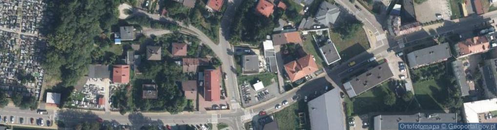 Zdjęcie satelitarne Targowa ul.