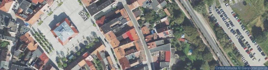 Zdjęcie satelitarne Targowa ul.