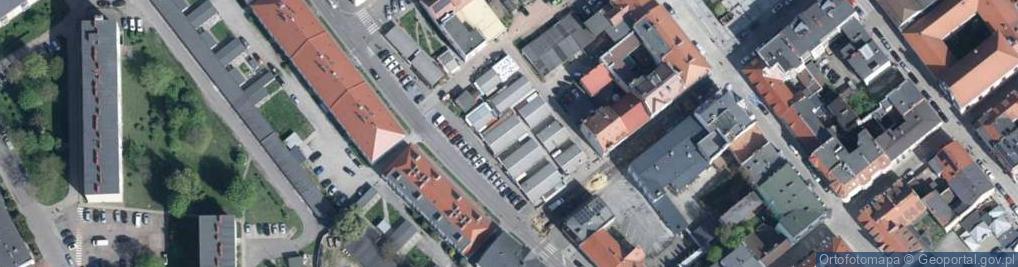 Zdjęcie satelitarne Targowa ul.