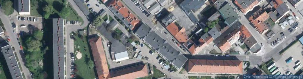 Zdjęcie satelitarne Targowa ul.