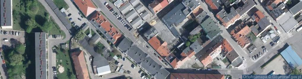 Zdjęcie satelitarne Targowa ul.