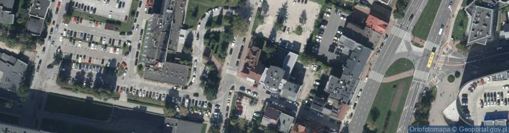 Zdjęcie satelitarne Targowa ul.