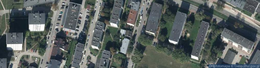 Zdjęcie satelitarne Targowa ul.