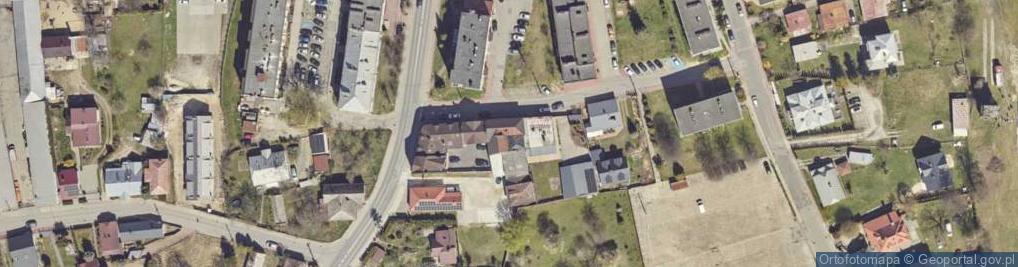 Zdjęcie satelitarne Targowa ul.