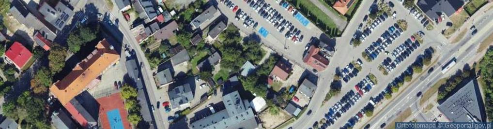 Zdjęcie satelitarne Targowa ul.