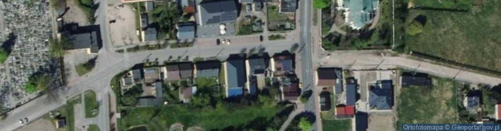 Zdjęcie satelitarne Targowa ul.