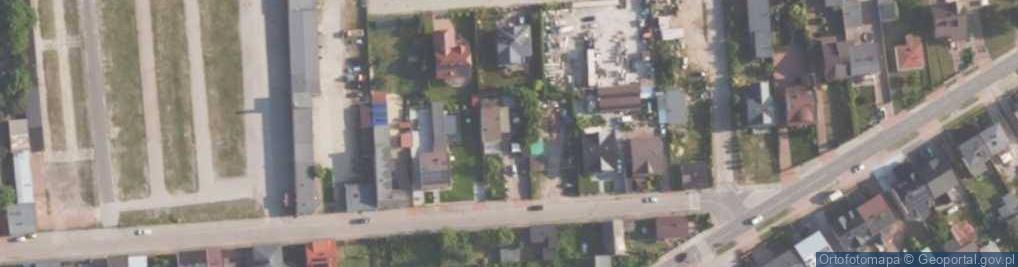 Zdjęcie satelitarne Targowa ul.
