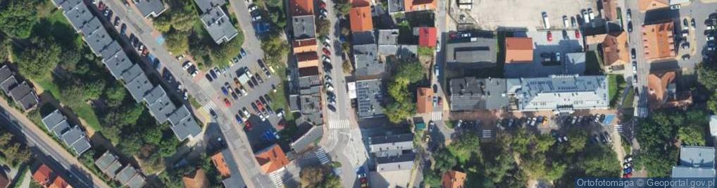 Zdjęcie satelitarne Targowa ul.