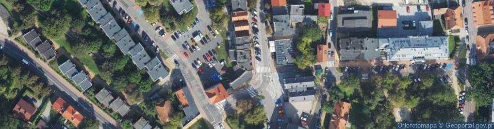 Zdjęcie satelitarne Targowa ul.