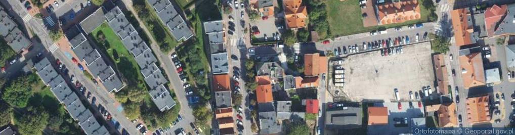Zdjęcie satelitarne Targowa ul.