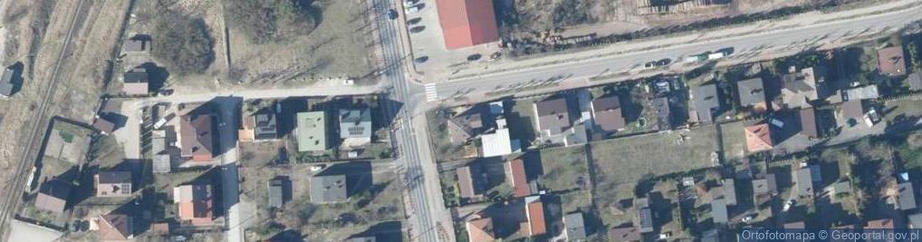 Zdjęcie satelitarne Tartaczna ul.
