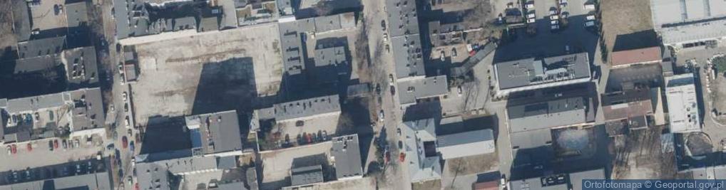Zdjęcie satelitarne Targowa ul.