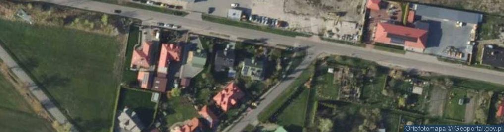 Zdjęcie satelitarne Targowa ul.