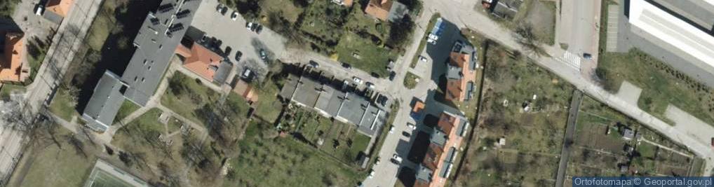 Zdjęcie satelitarne Targowa ul.