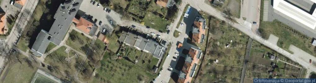Zdjęcie satelitarne Targowa ul.