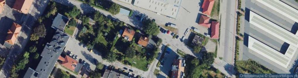 Zdjęcie satelitarne Targowa ul.