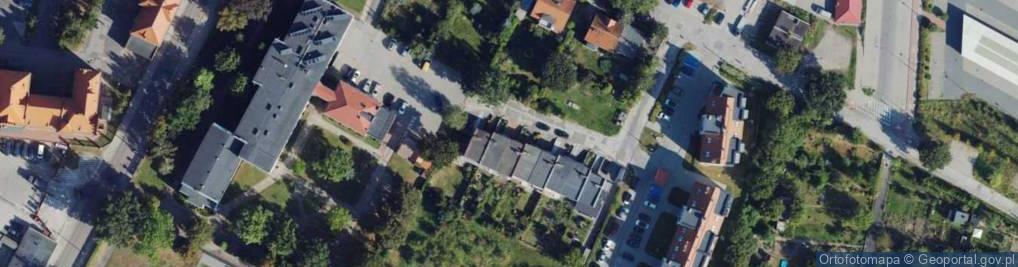 Zdjęcie satelitarne Targowa ul.