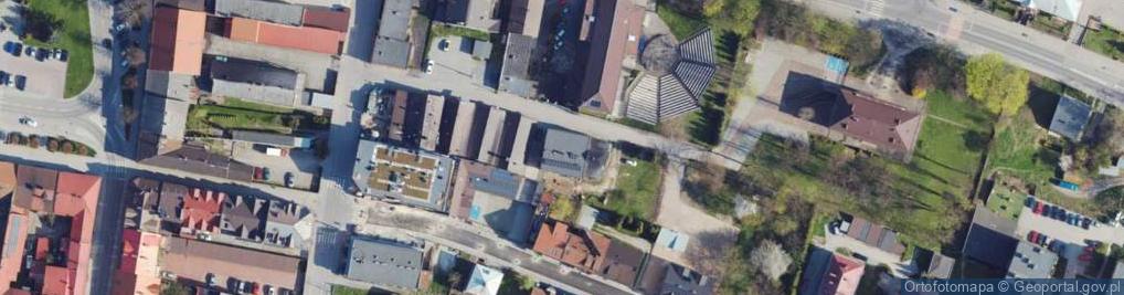 Zdjęcie satelitarne Targowa ul.