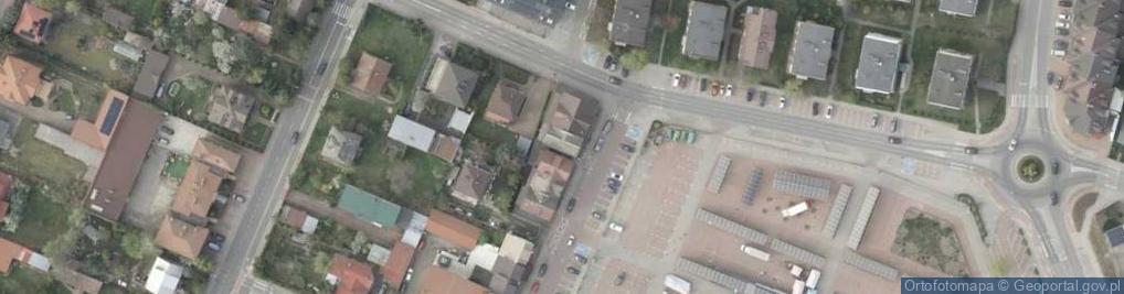 Zdjęcie satelitarne Targowa ul.