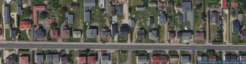 Zdjęcie satelitarne Targowa ul.
