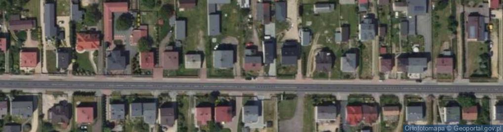 Zdjęcie satelitarne Targowa ul.