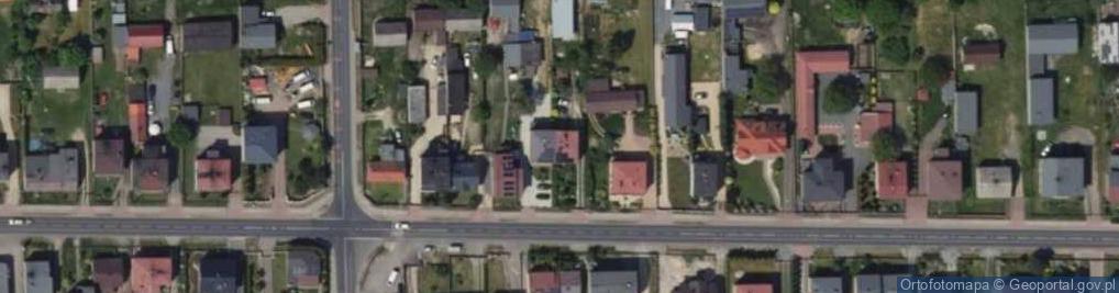 Zdjęcie satelitarne Targowa ul.