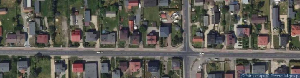 Zdjęcie satelitarne Targowa ul.