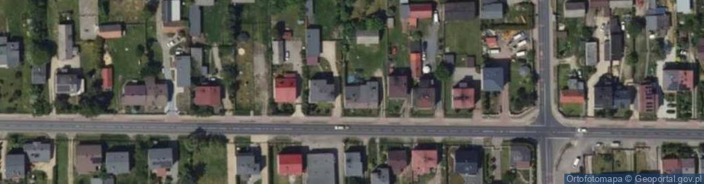 Zdjęcie satelitarne Targowa ul.