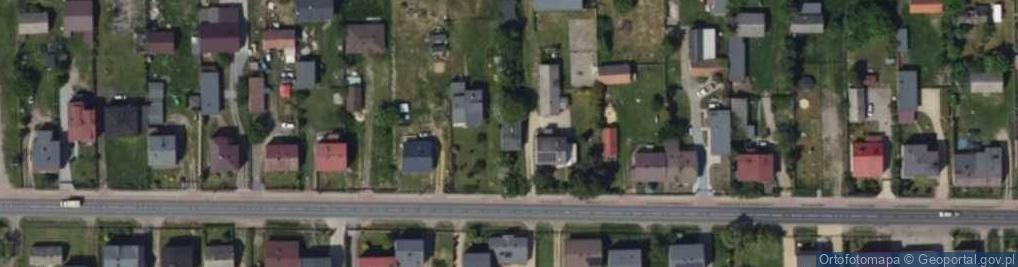 Zdjęcie satelitarne Targowa ul.