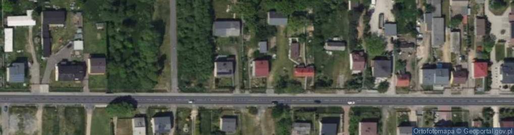 Zdjęcie satelitarne Targowa ul.