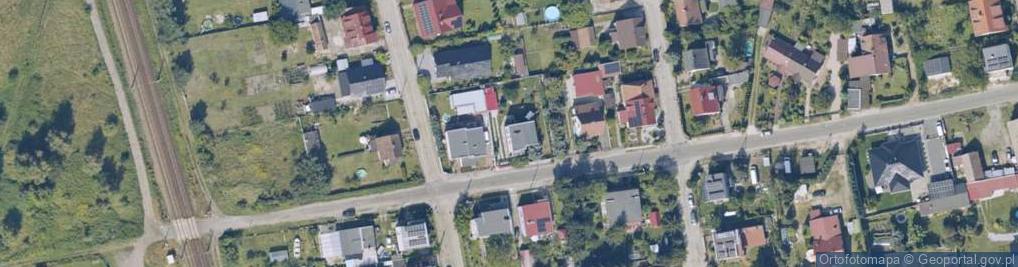 Zdjęcie satelitarne Targowa ul.