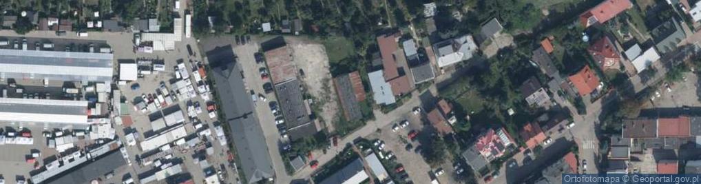 Zdjęcie satelitarne Targowa ul.