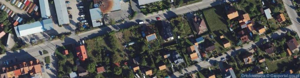 Zdjęcie satelitarne Targowa ul.